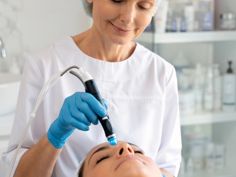 benefits of hydrafacial eye perk