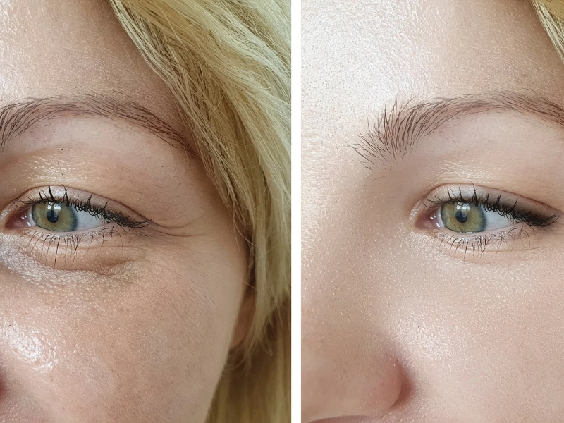 hydrafacial eye perk before and after