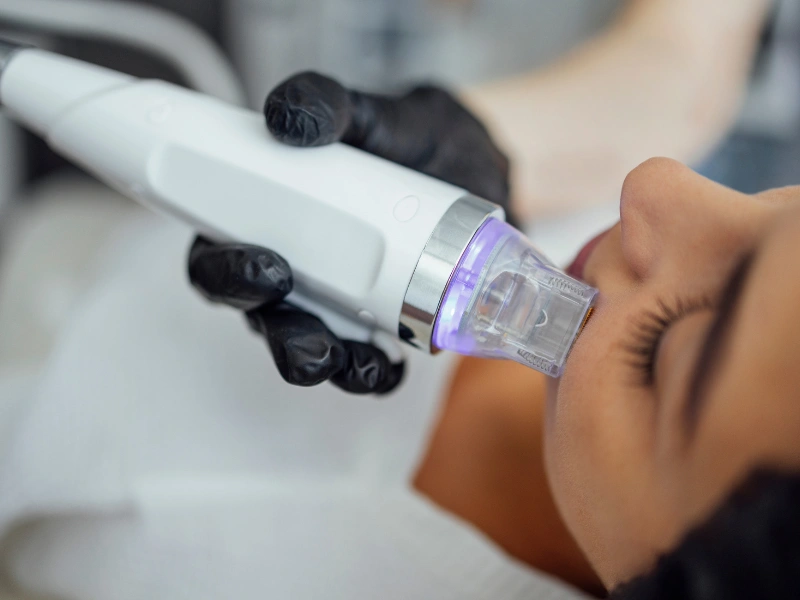what is radio frequency microneedling
